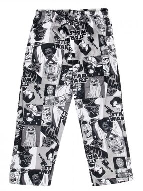Men's Star Wars Black & White Pajama Pants XL